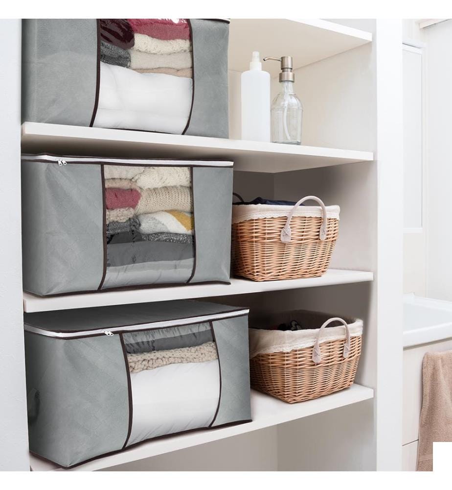 Lot de 3 Housses de rangement XXL - 90 L