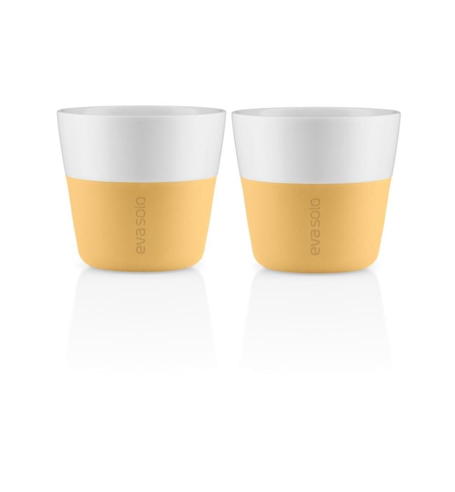 EVA SOLO - Gobelet à café 230 ml, 2 Pièce/s, Jaune/Blanc