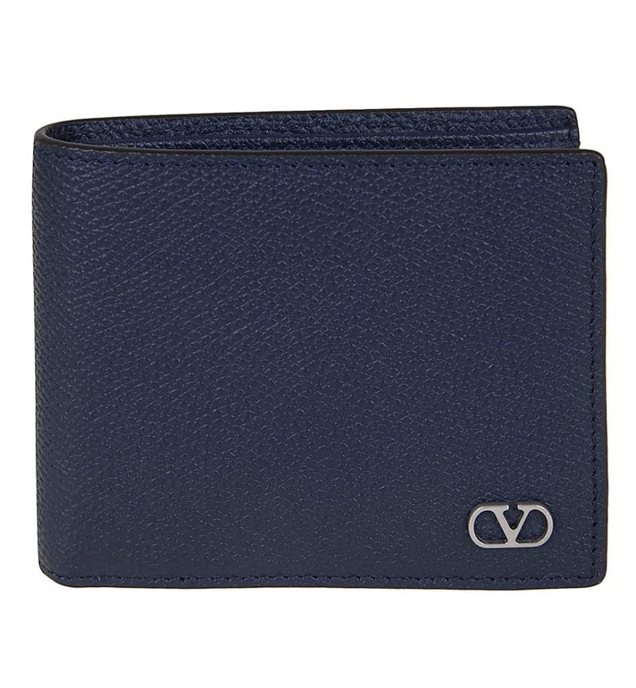 Portefeuille zippé - Bleu