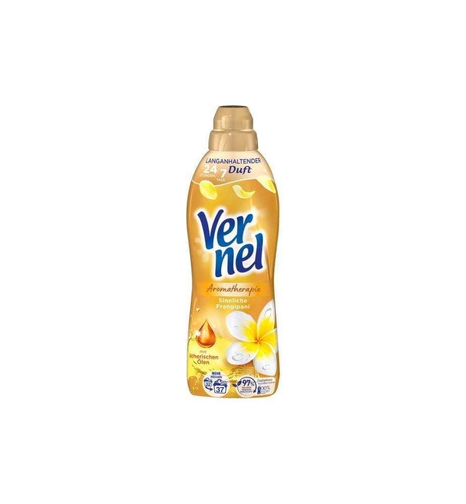 Vernel - Assouplisseur Aromathérapie Frangipane sensuelle 814 ml