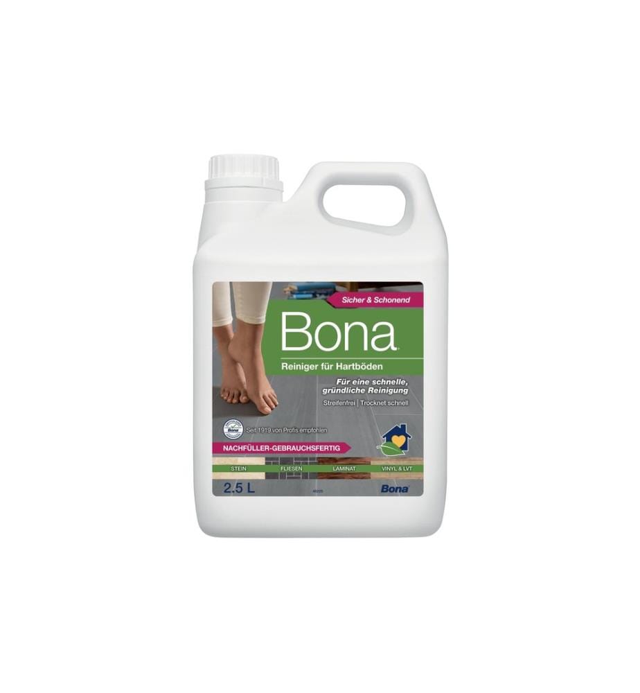 BONA - Nettoyant pour sol pour les sols durs, 2.5 l