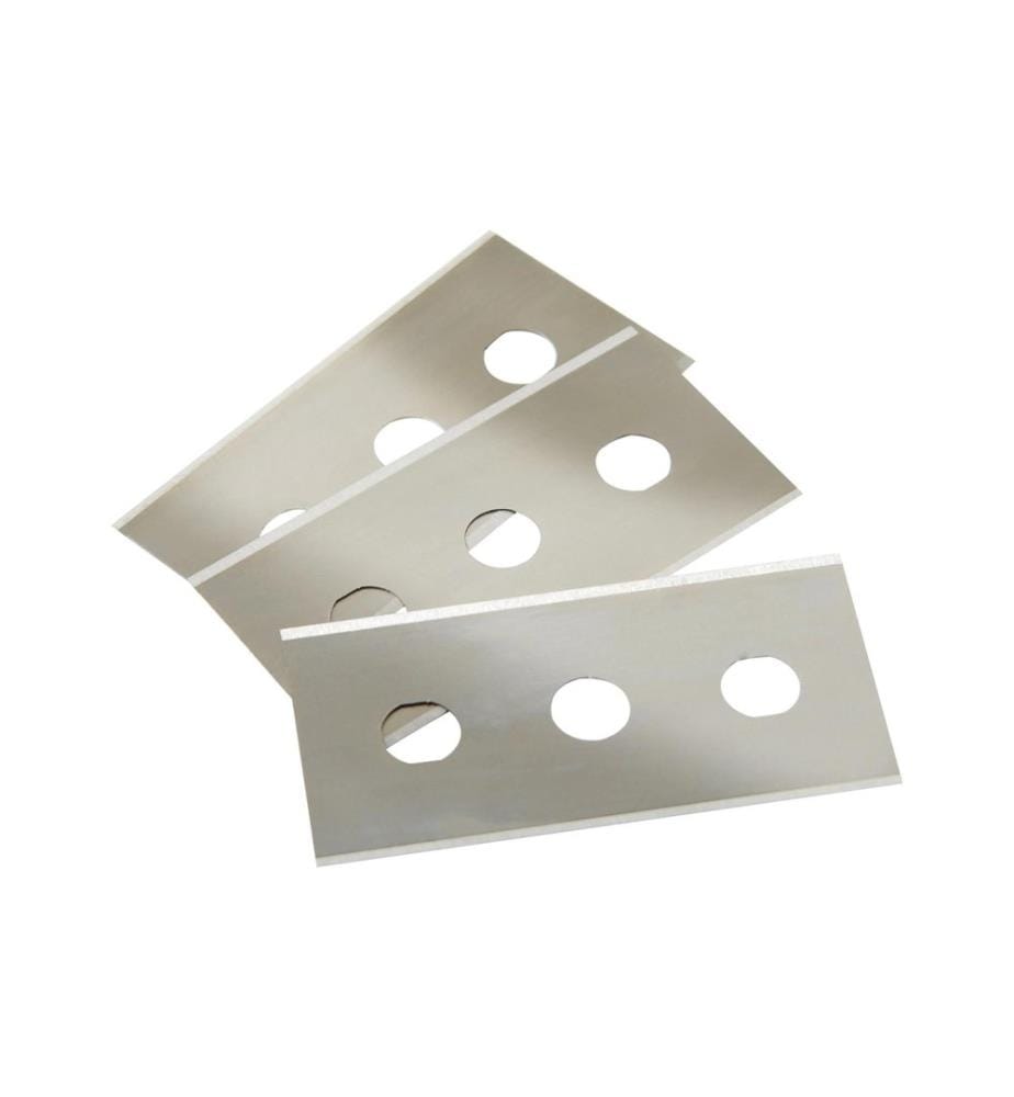GEFU - Lames de rechange RESERV pour grattoir pour plaques de cuisson en verre Argent