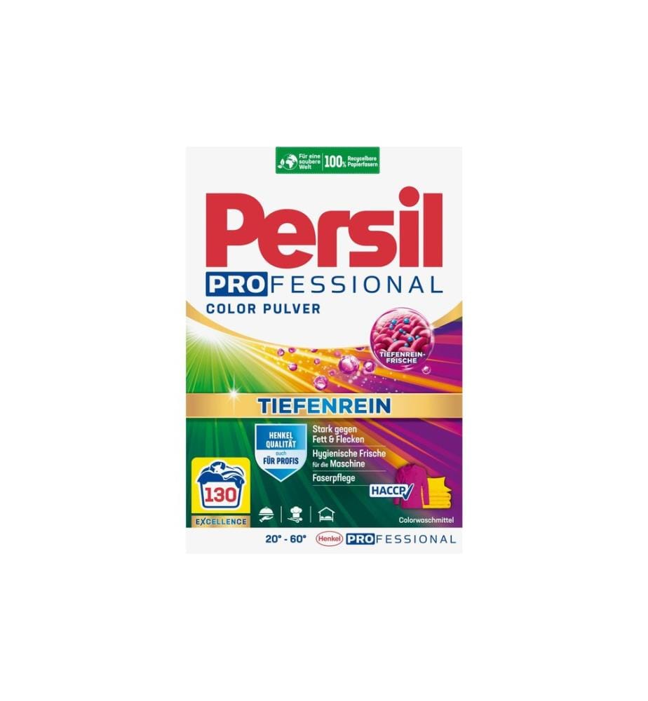 Persil Professional - Lessive en poudre Color Professional 130 WG, 7.8 kg
