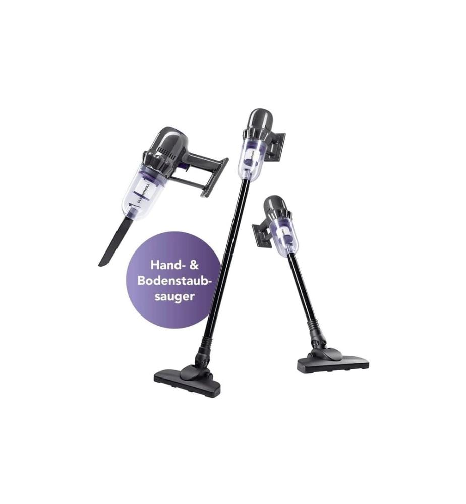 CLEANMAXX - Aspirateur à main/manche sans fil 14.8 V, gris/violet