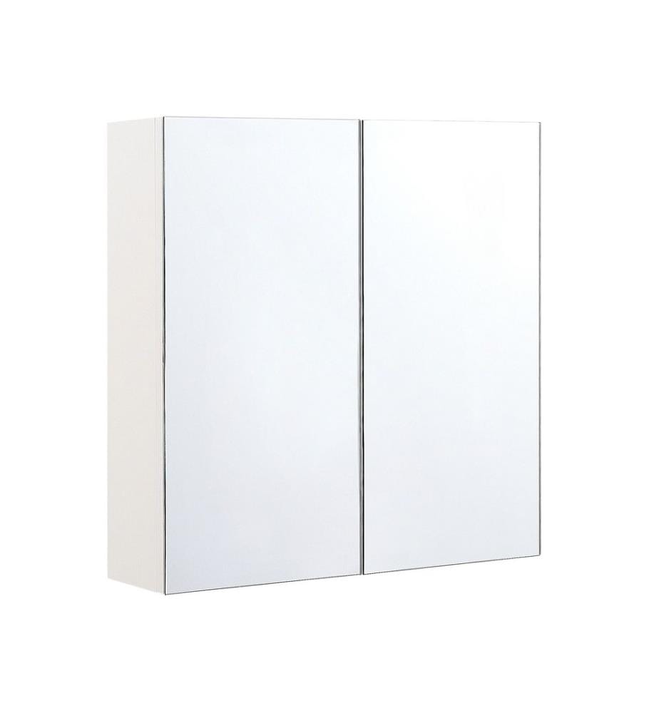 Armoire de toilette murale NAVARRA 60 cm 60 cm Blanc