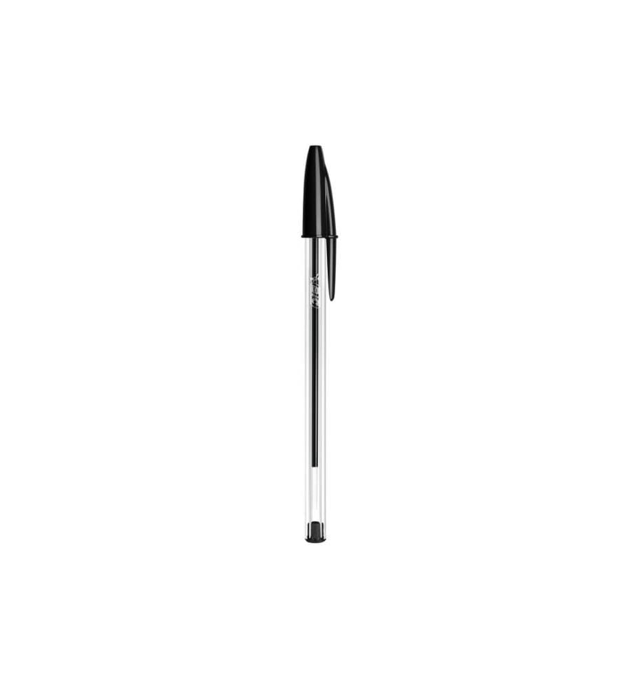 BIC - Stylo bille Cristal Original 0.32 mm Noir, 50 pièces