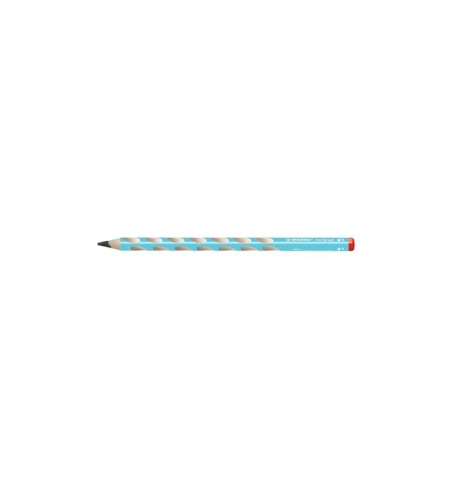 STABILO - Crayon EASYgraph Droitier, bleu clair
