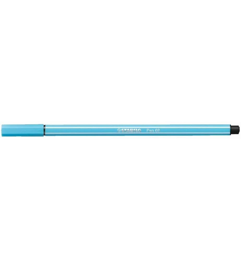 STABILO - Feutres de coloriage Pen 68 Bleu azur