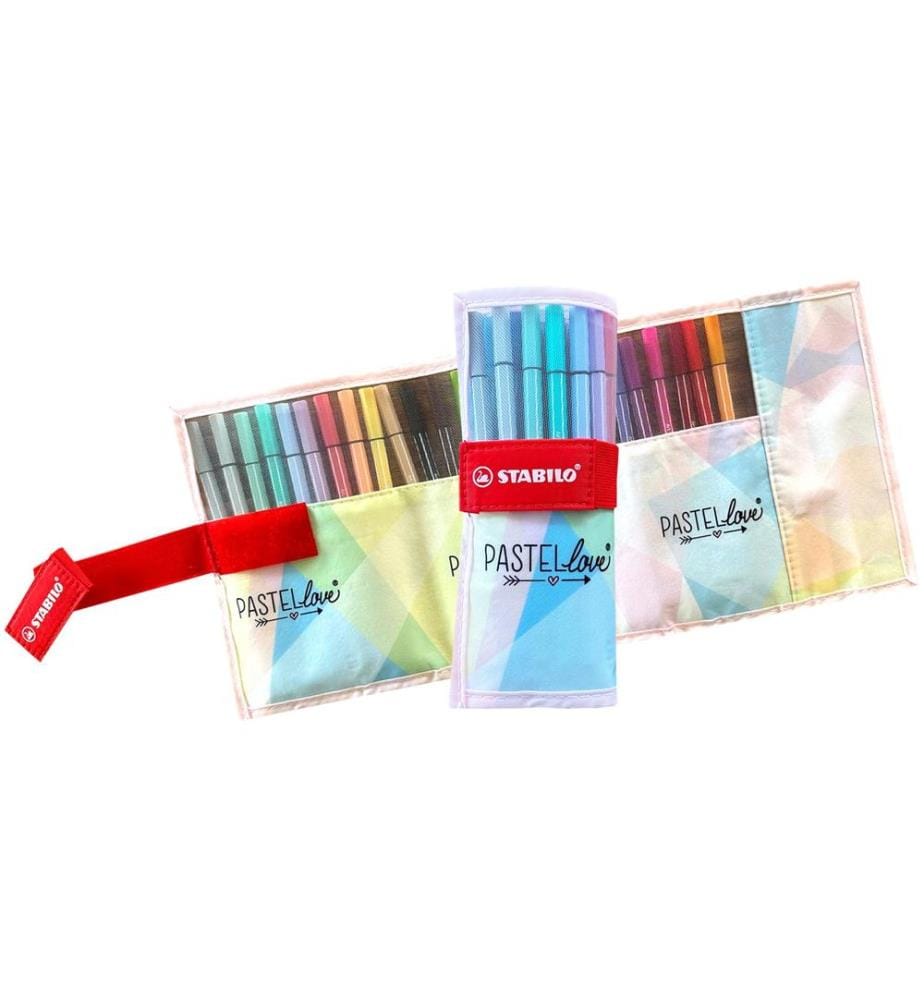 STABILO - Pen 68 Pastellove 1 mm, set de 25