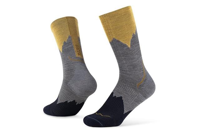 Chaussettes en laine mérinos légère - Gris
