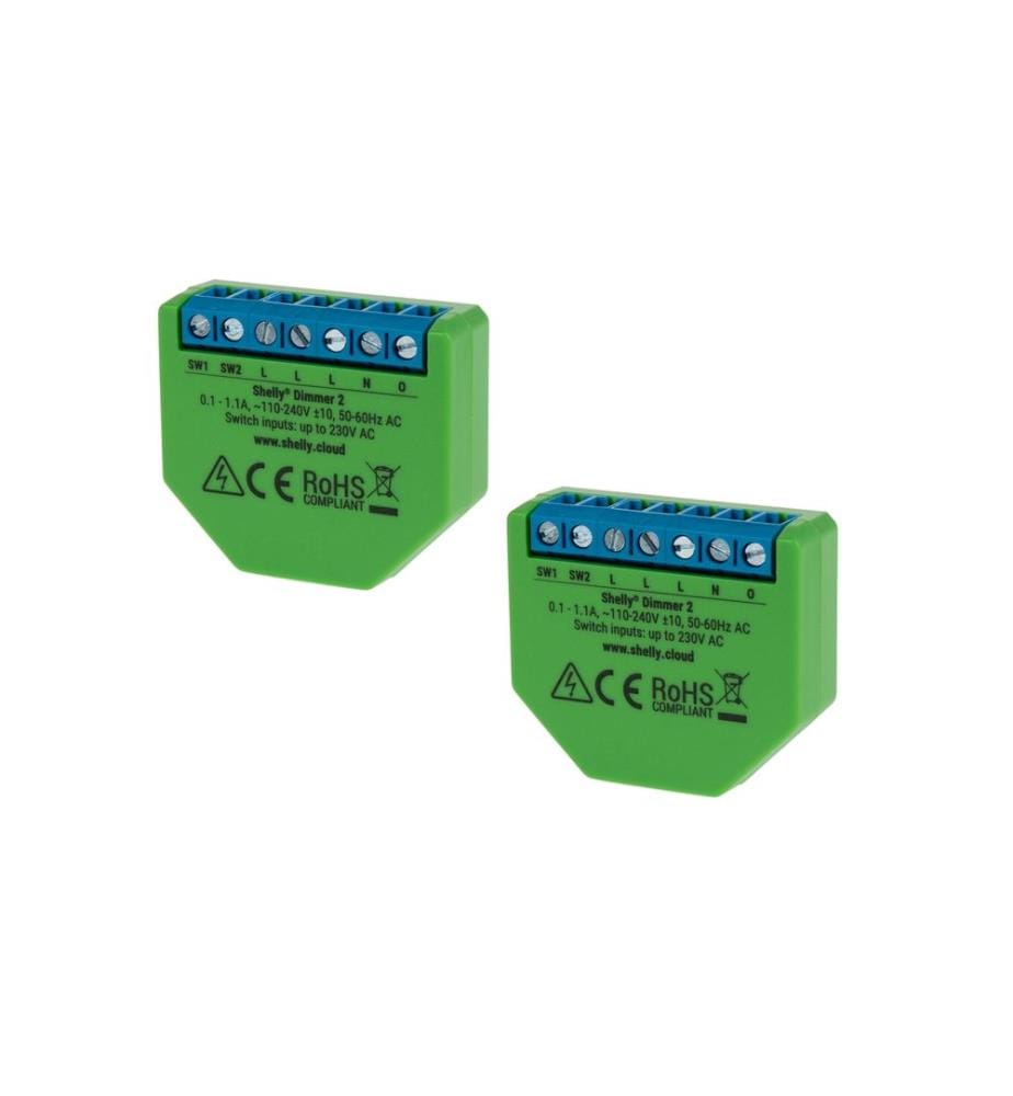 SHELLY - Actionneur de variateur WiFi Dimmer 2 2 pièces