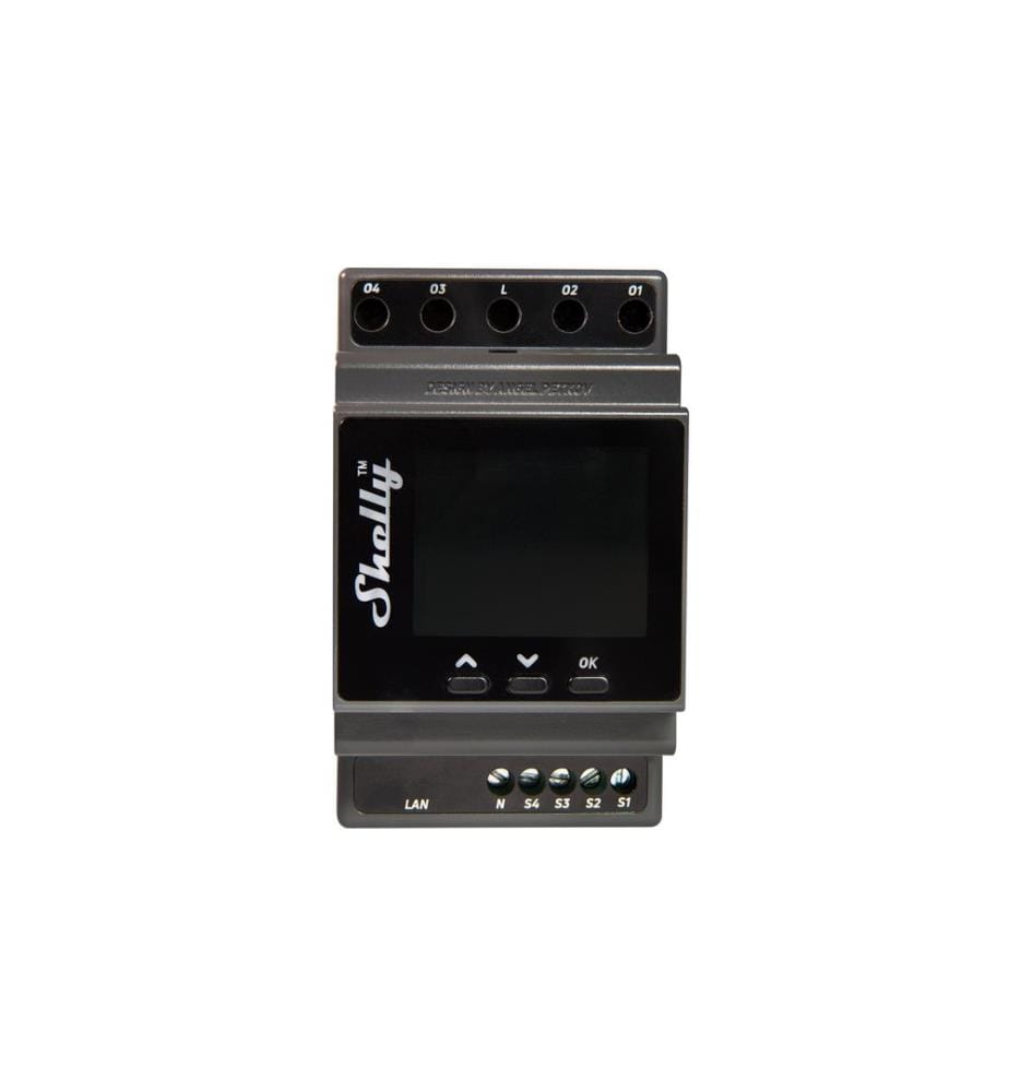 SHELLY - Smart Home Actionneur de moteur WiFi Pro Dual Cover PM