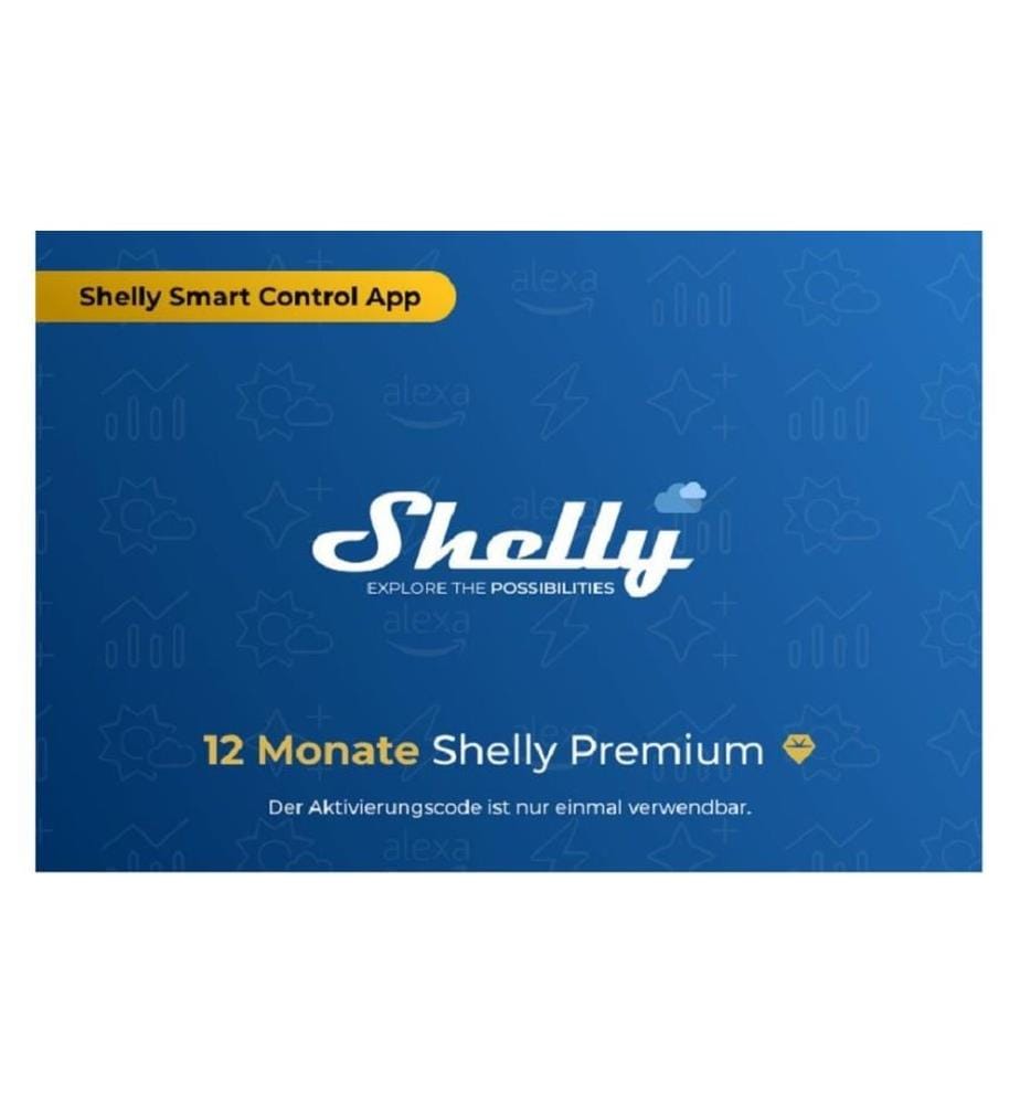 SHELLY - Carte cadeau Premium 1 an CHF 29.90