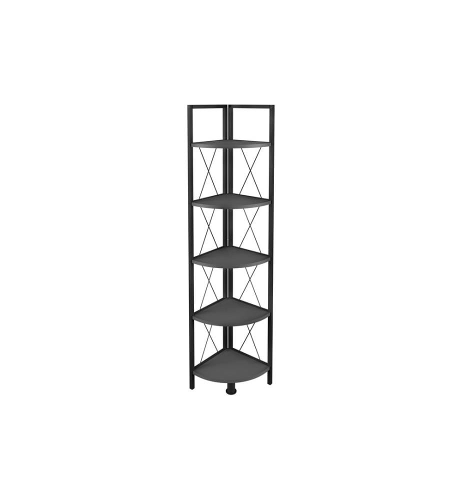 VCM - Étagère Insasi 5 34 x 160 cm, Anthracite