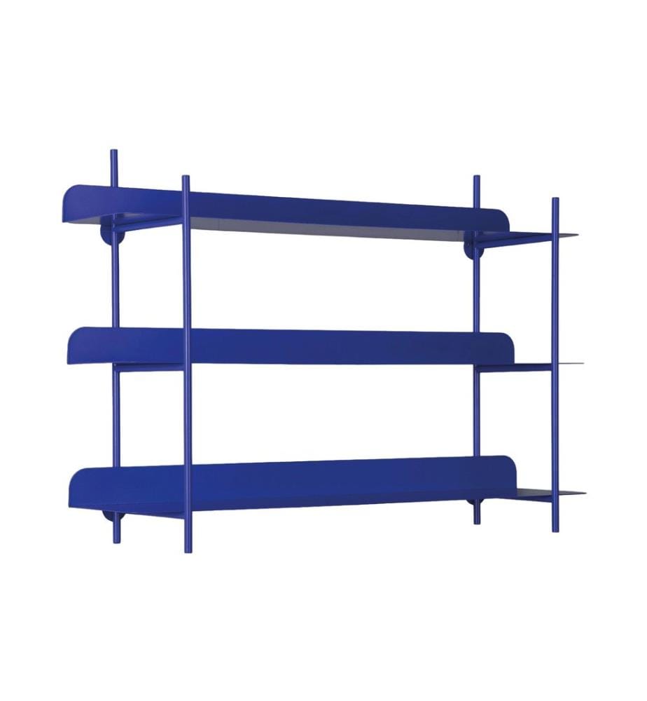 PRESENT TIME - Étagère murale Cool Retro, Cobalt blue