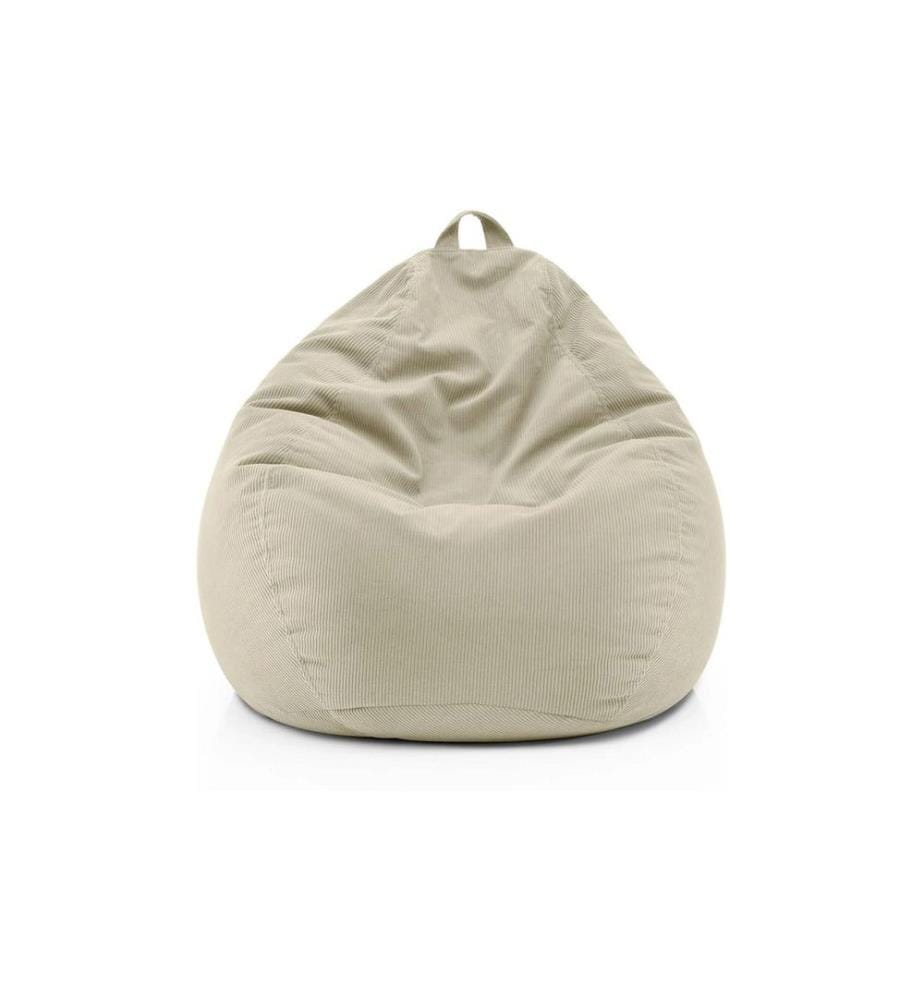 Lumaland sac pour s'asseoir 250 l Confort Polyester (PES), Beige