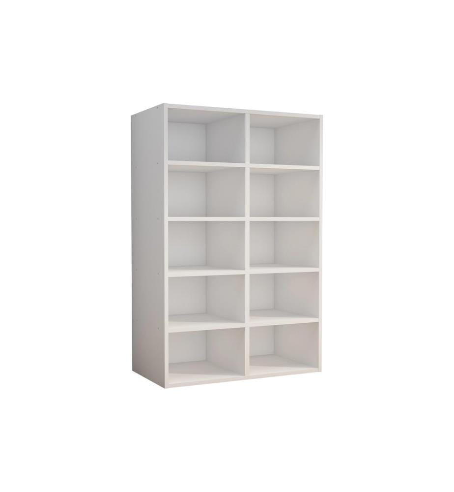 Étagère à chaussures VCM Hinsol M 55 x 83,9 cm, blanc