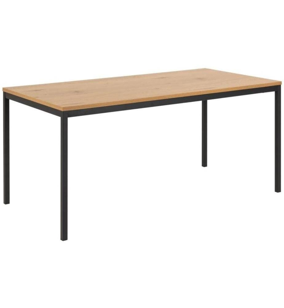 Table AC Design Seaford Chêne/Noir