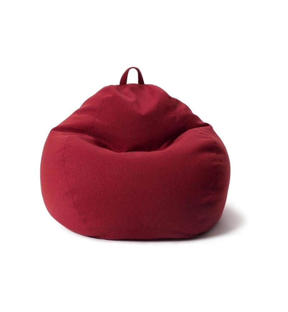 Lumaland Pouf Comfort Line 250 L, Rouge