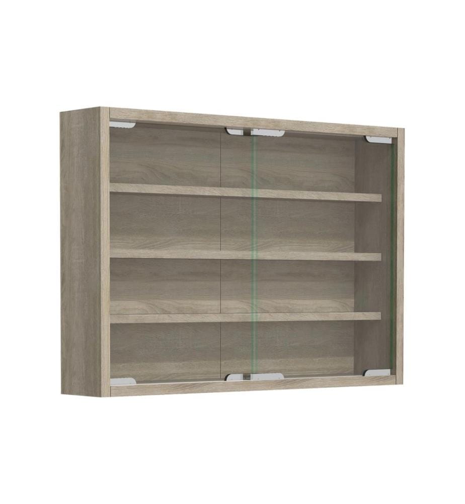 VCM Vitrine Agisa M 57 x 40 cm, Chêne