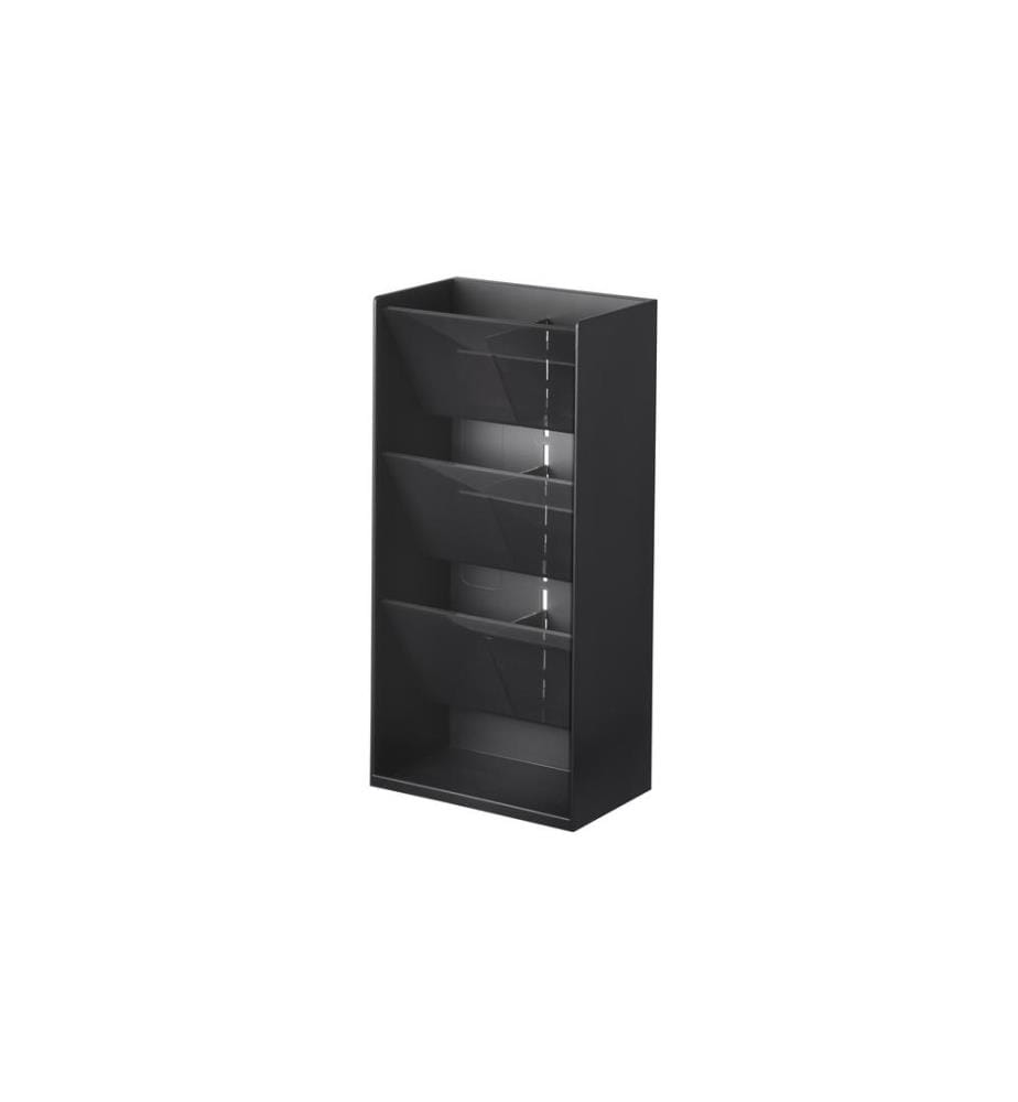 YAMAZAKI - Supports pour ustensiles de salle de bains Tower Noir
