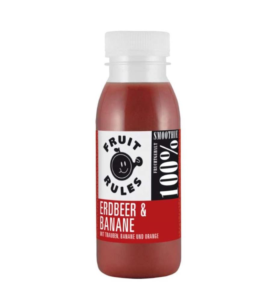 Smoothie Fraise Banane Fruits Règles - 6 x 250 ml