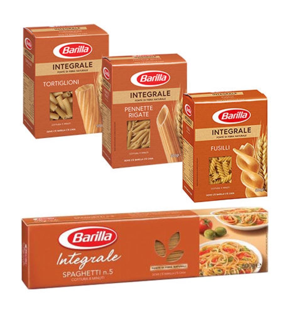 Barilla Ensemble de Sachets de Pates - 12 x 500 g