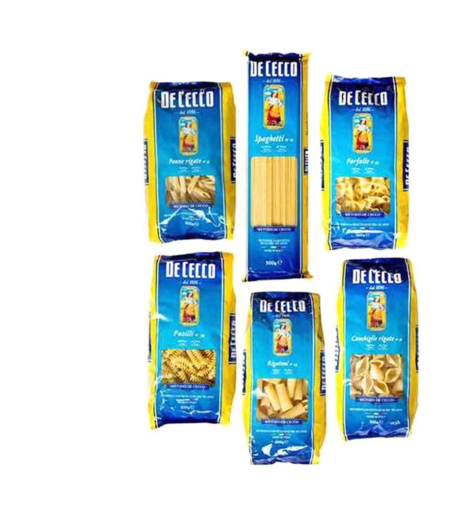 De Cecco Ensemble de Sachets de Pâtes Piccolo - 12 x 500 g
