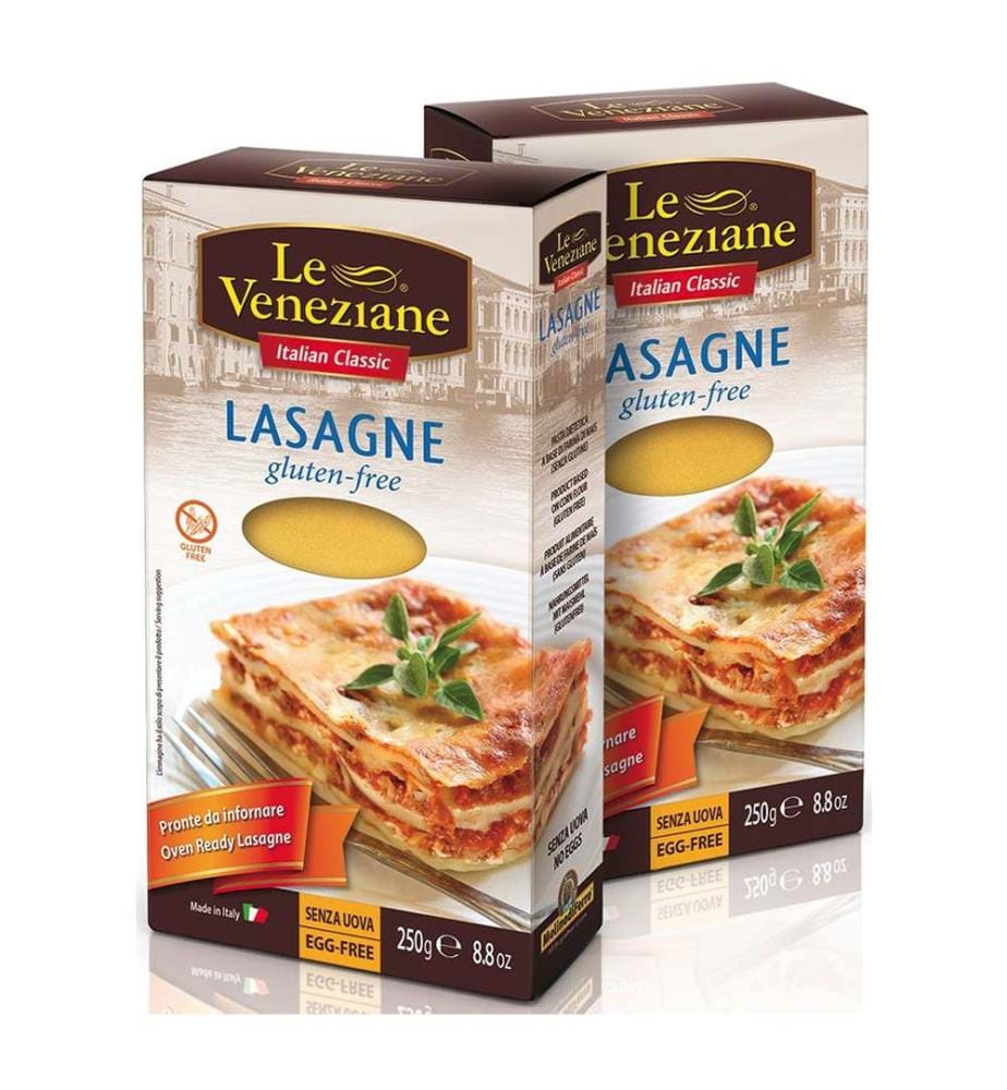 Feuilles de lasagne Le Veneziane - 2 x 250 g
