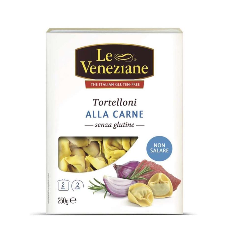 Le Veneziane Tortelloni alla carne sans Gluten - 2 x 250g