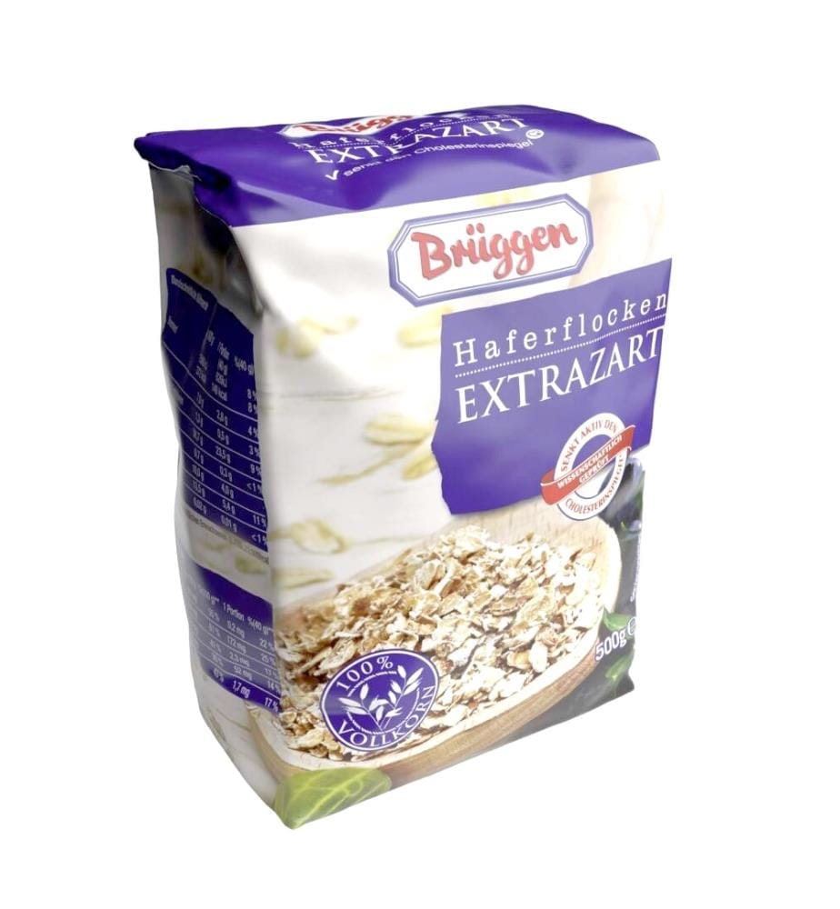 Flocons d'avoine extra-fins Brüggen - 2 x 500 g