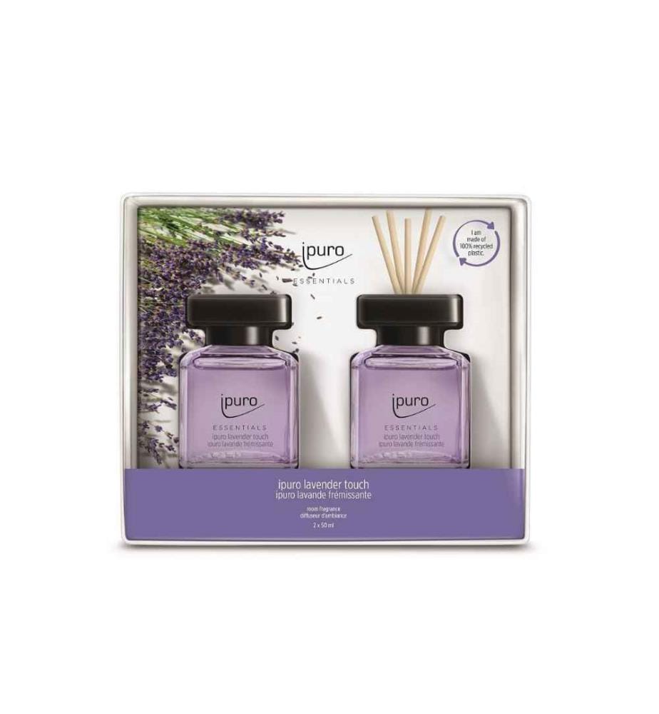 IPURO - Bâtonnets parfumés Set Lavender Touch 2 x 50 ml