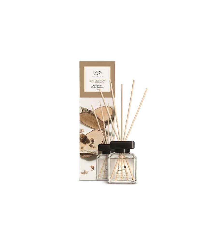 IPURO - Bâtonnets parfumés Bois de cèdre 100 ml