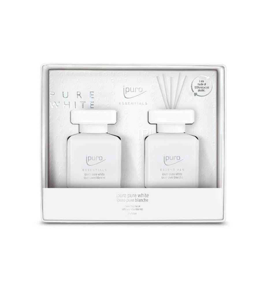 IPURO - Bâtonnets parfumés Set Pure White 2 x 50 ml