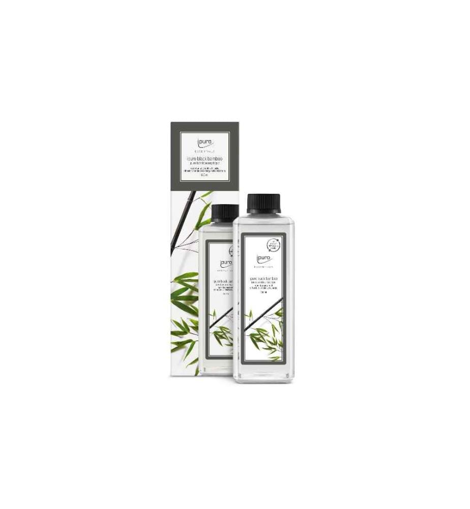 IPURO - Bâtonnets parfumés Recharge Black Bamboo 500 ml