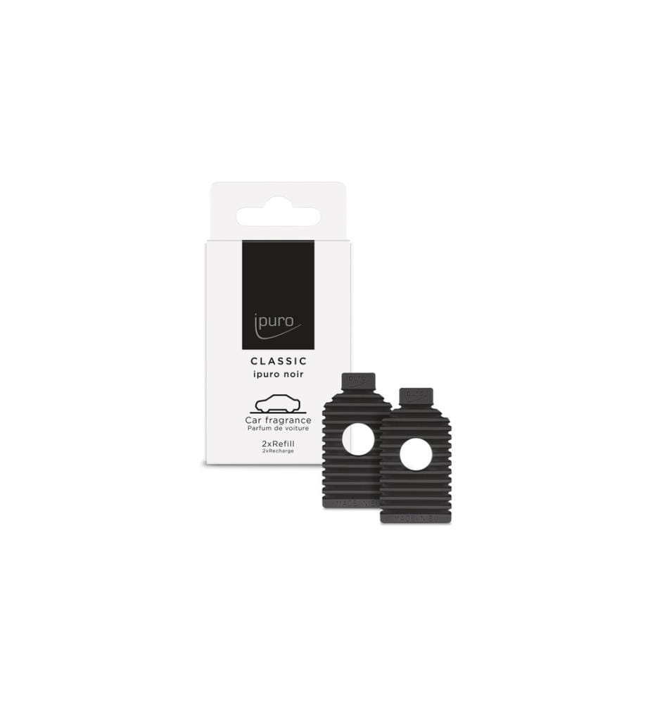 IPURO - Désodorisant pour voiture Classic Essence de recharge Noir