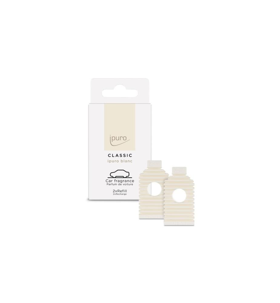 IPURO - Désodorisant pour voiture Classic Essence de recharge Blanc