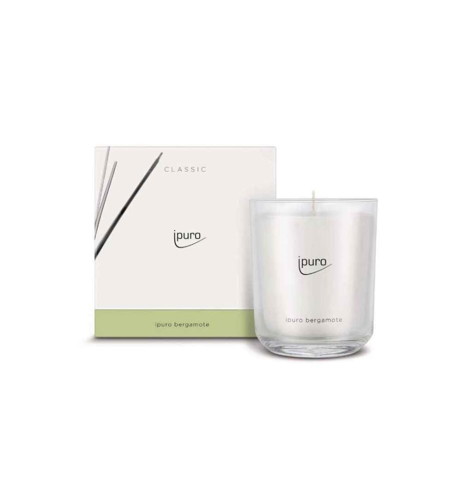 IPURO - Bougie parfumée Bergamote classique 270 g