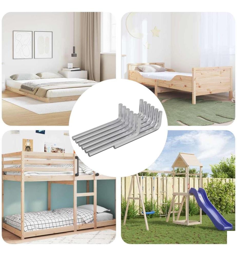 Clé hexagonale 1800 pcs Argenté 32 x 86 mm Acier