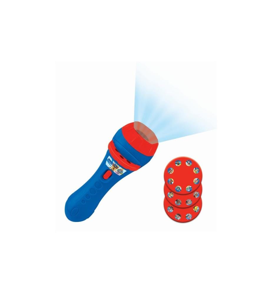 Lexibook - Projecteur et lampe de poche la pat patrouille story Bleu