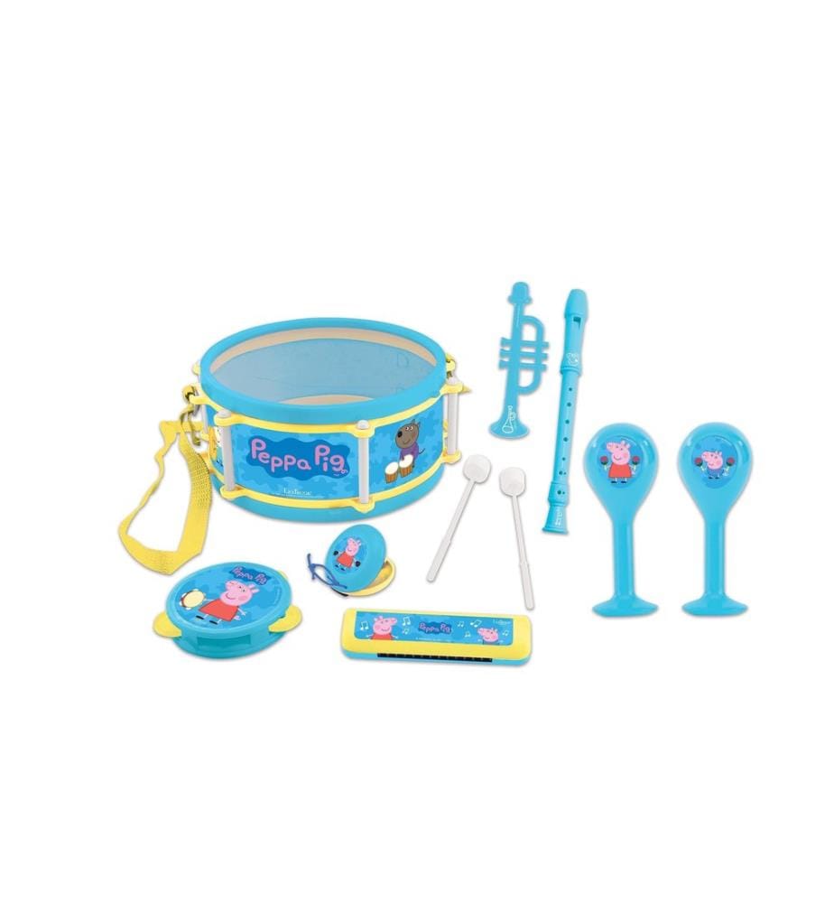 Lexibook - Instrument de musique Peppa Wutz Set de musique de 7 pièces