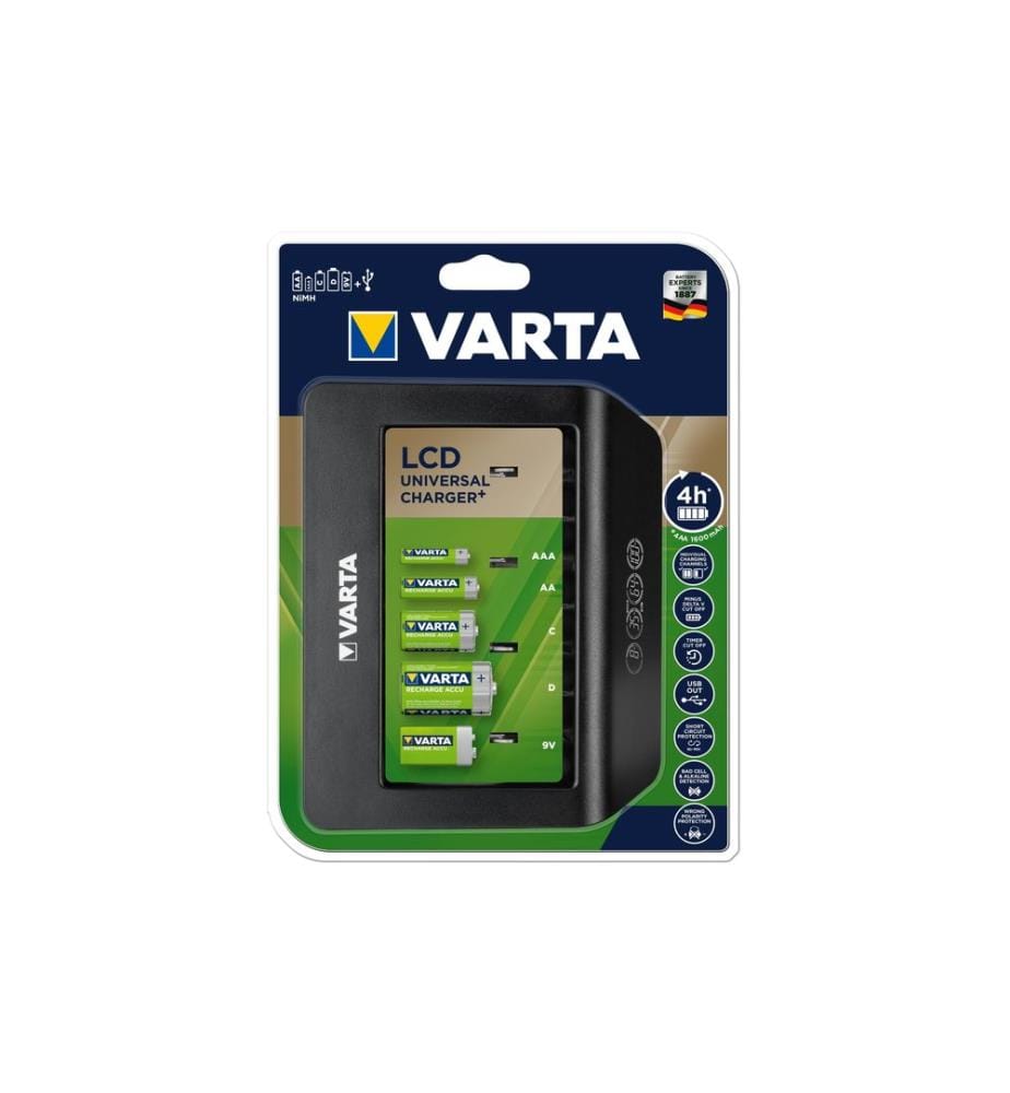 VARTA - Chargeur LCD Universal Charger+ USB-C