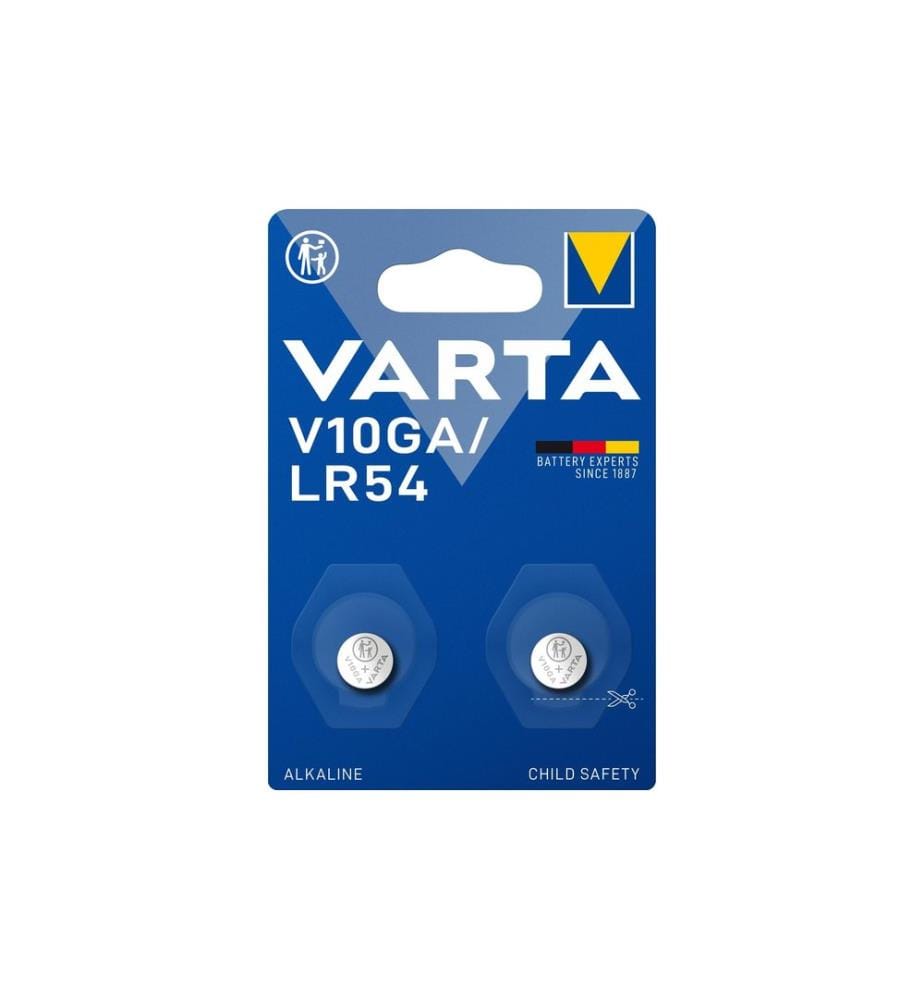 VARTA - Pile bouton V10GA / LR54 , 2 Pièce/s