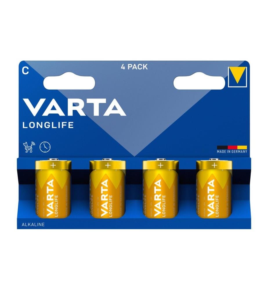 VARTA - Pile Longlife C , 4 Pièce/s