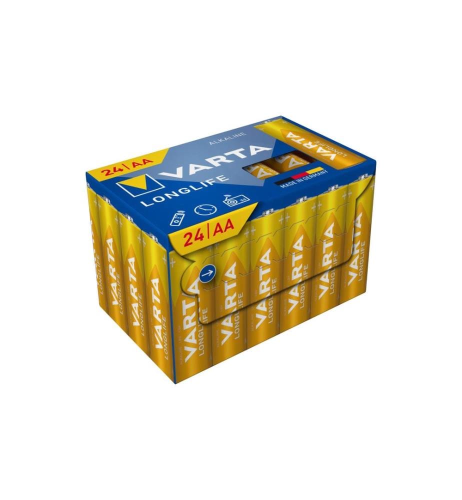 VARTA - Pile Longlife AA CUBE24 , 24 Pièce/s