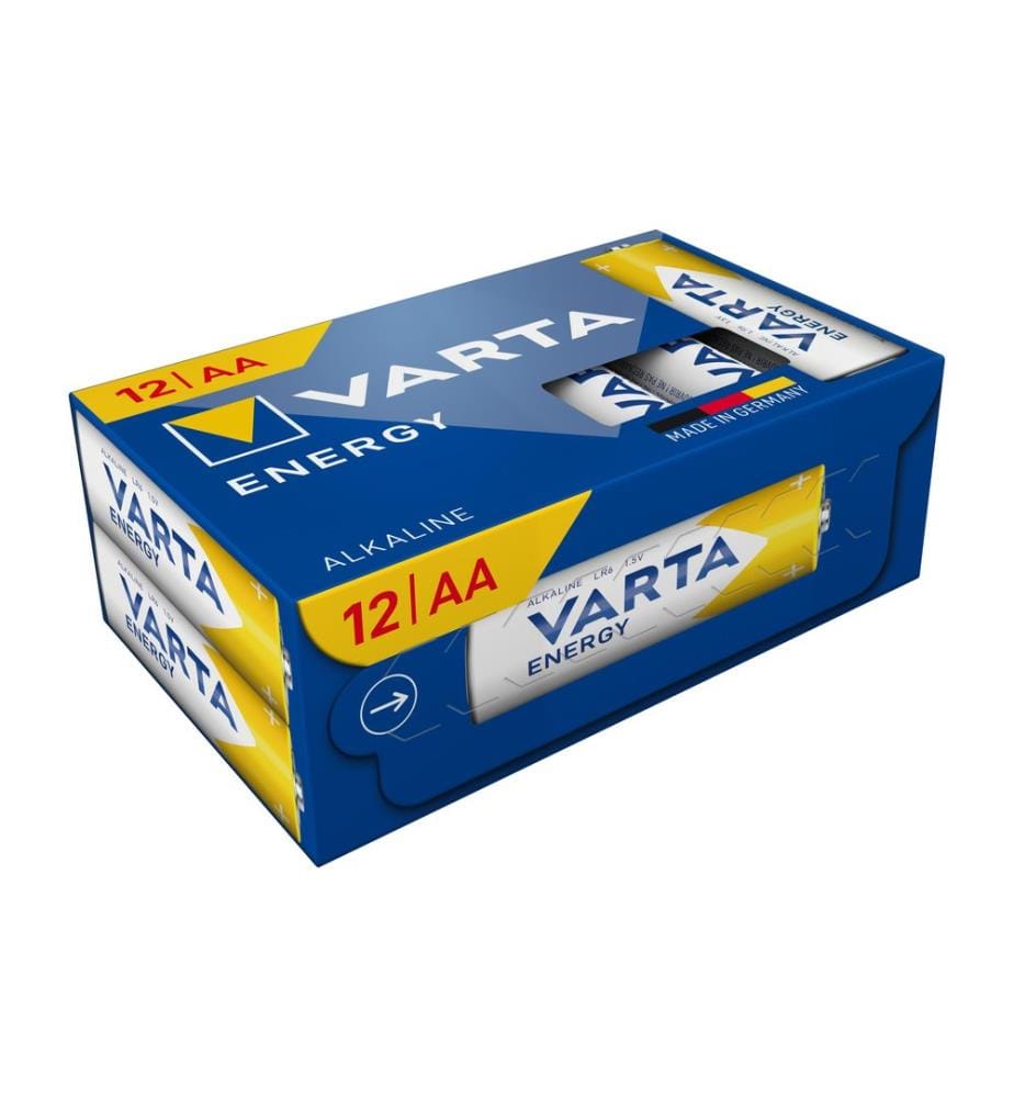 VARTA - Pile Energy AA CUBE12 , 12 Pièce/s
