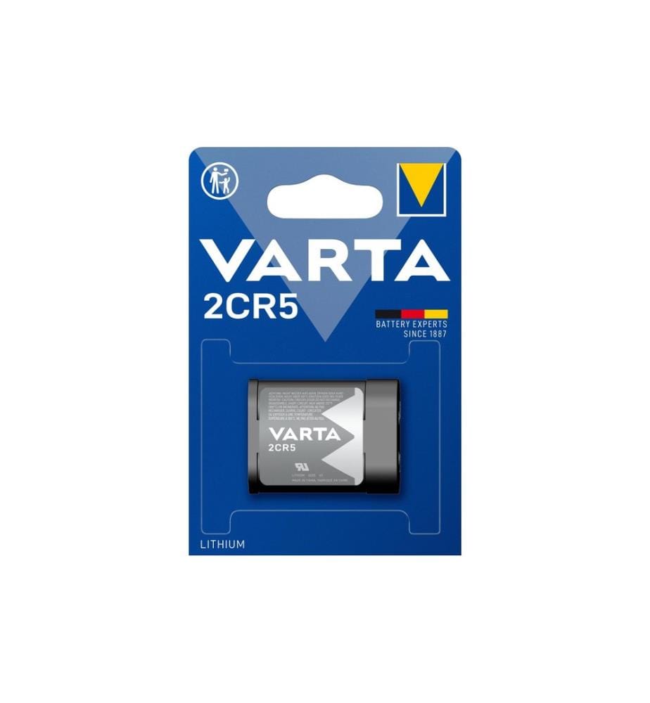 VARTA - Pile photographique 2CR5 , 1 Pièce/s
