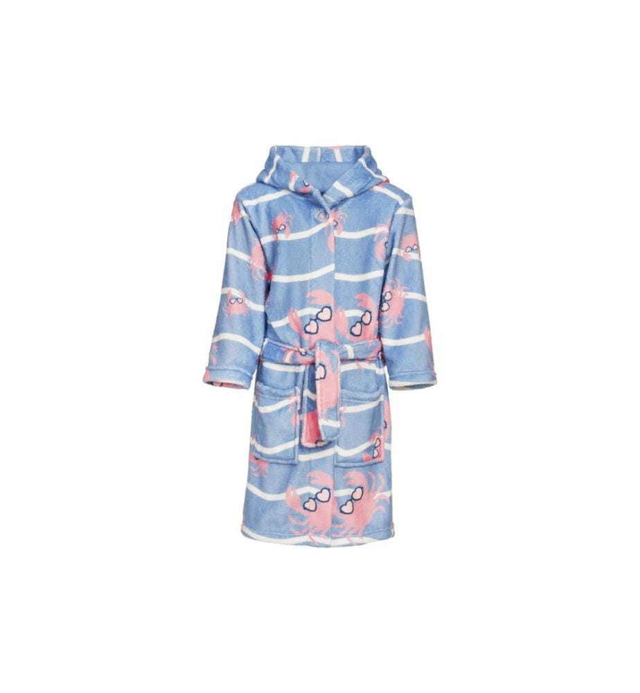 PLAYSHOES - Peignoir polaire Cancer Bleu/rose T. 122/128
