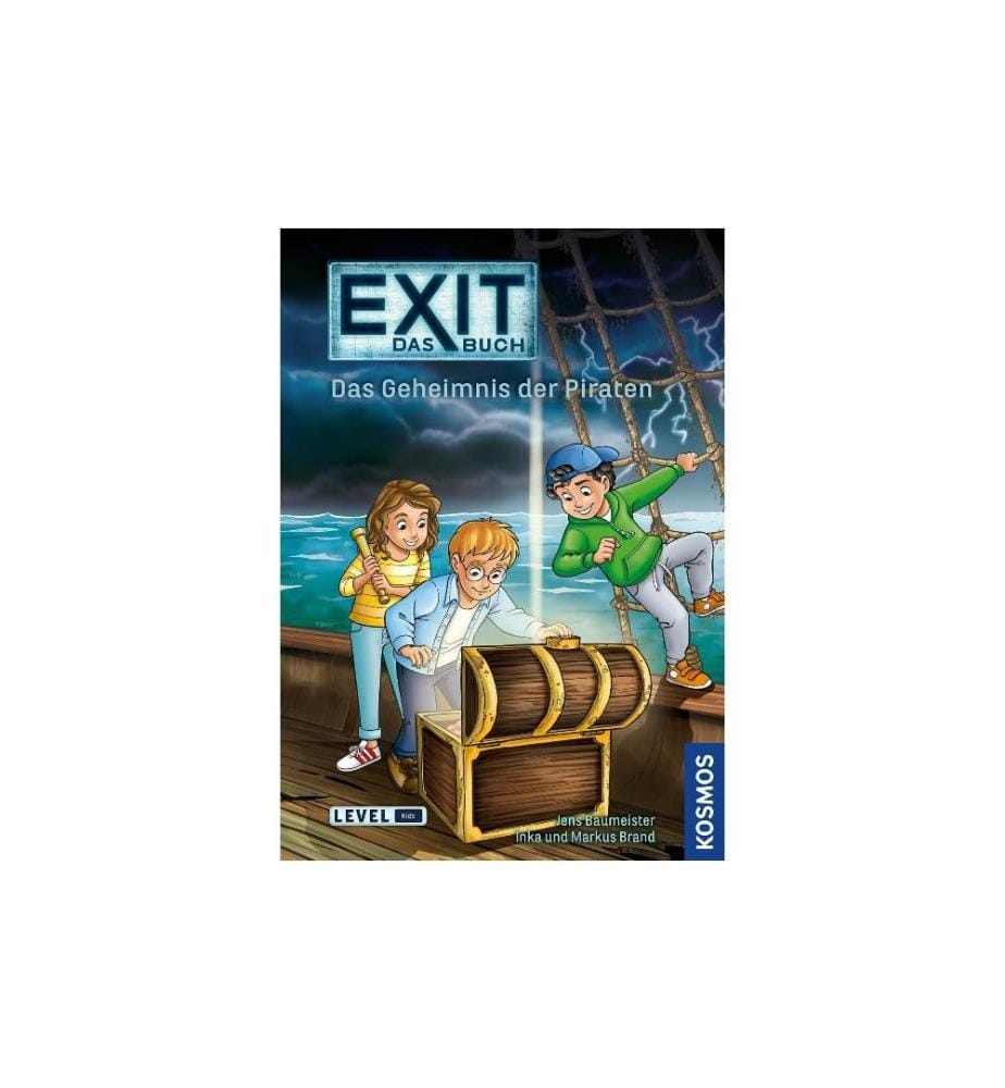 KOSMOS - Jeux denfant EXIT Kids: Das Buch  Das Geheimnis der Piraten