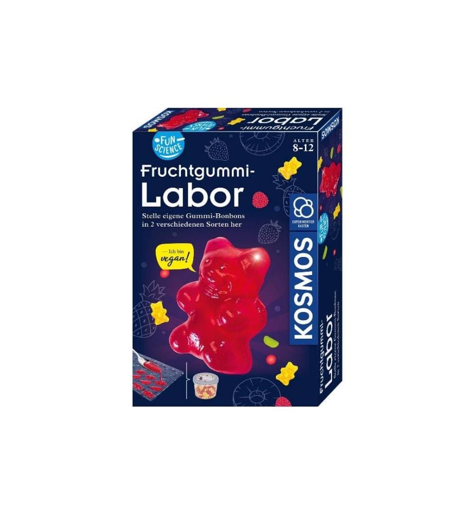 KOSMOS - Boîtes dexpérimentation Fun Science Fruchtgummi-Labor